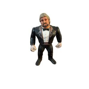 Vintage WWF Million Dollar Man Black Tux Loose Figure 1990